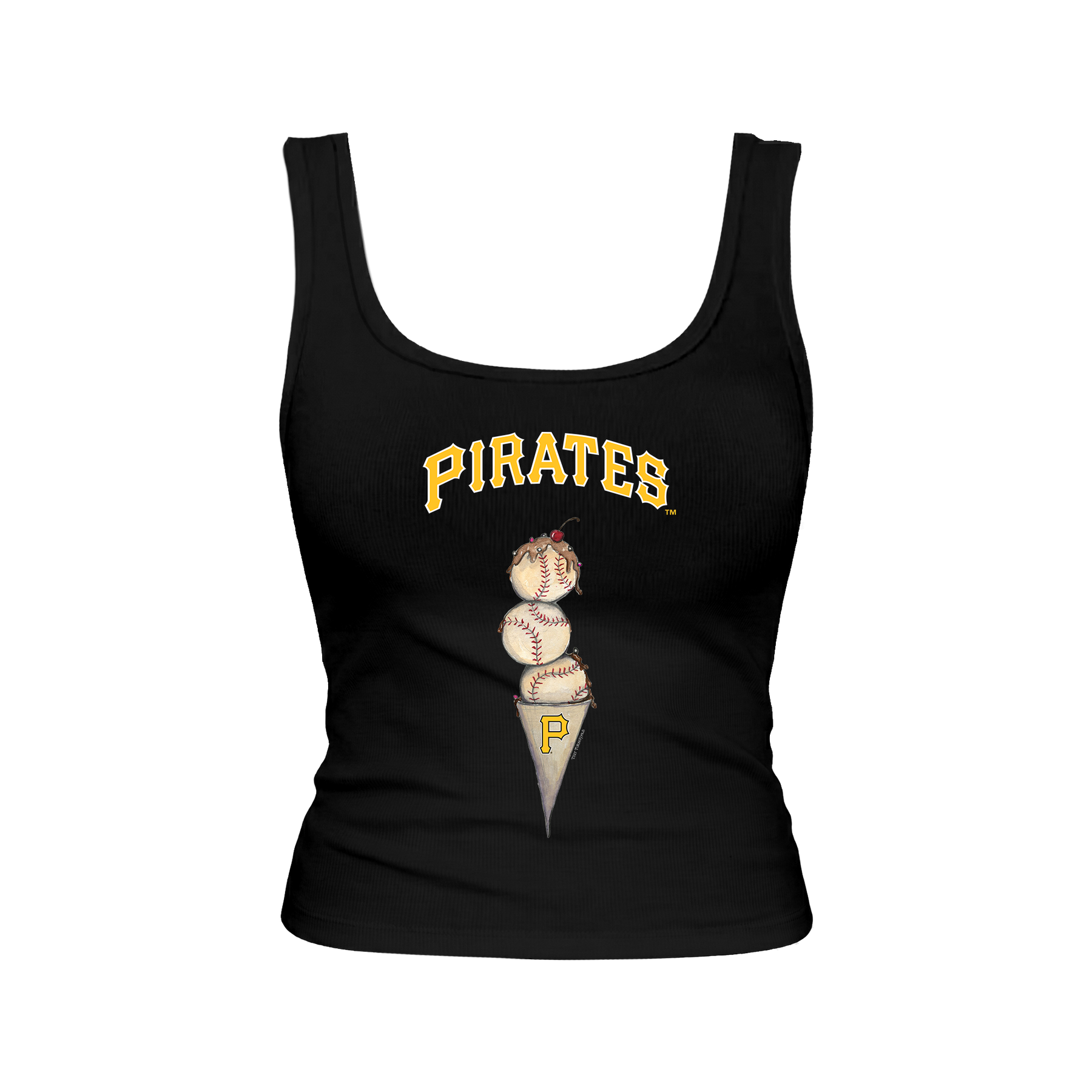Pittsburgh Pirates Triple Scoop Emmy Tank