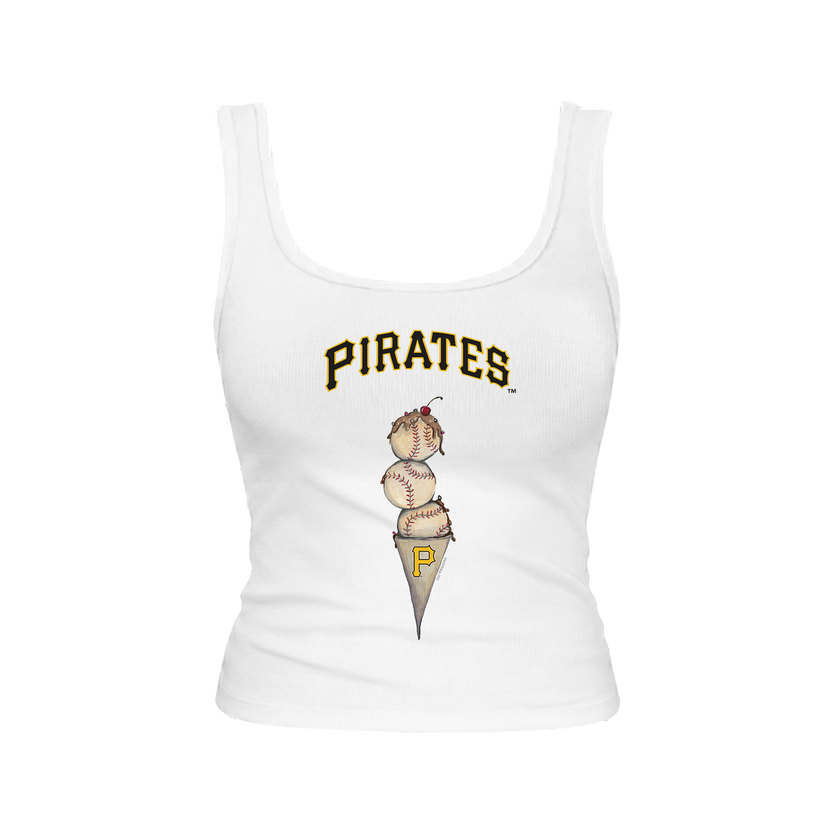 Pittsburgh Pirates Triple Scoop Emmy Tank