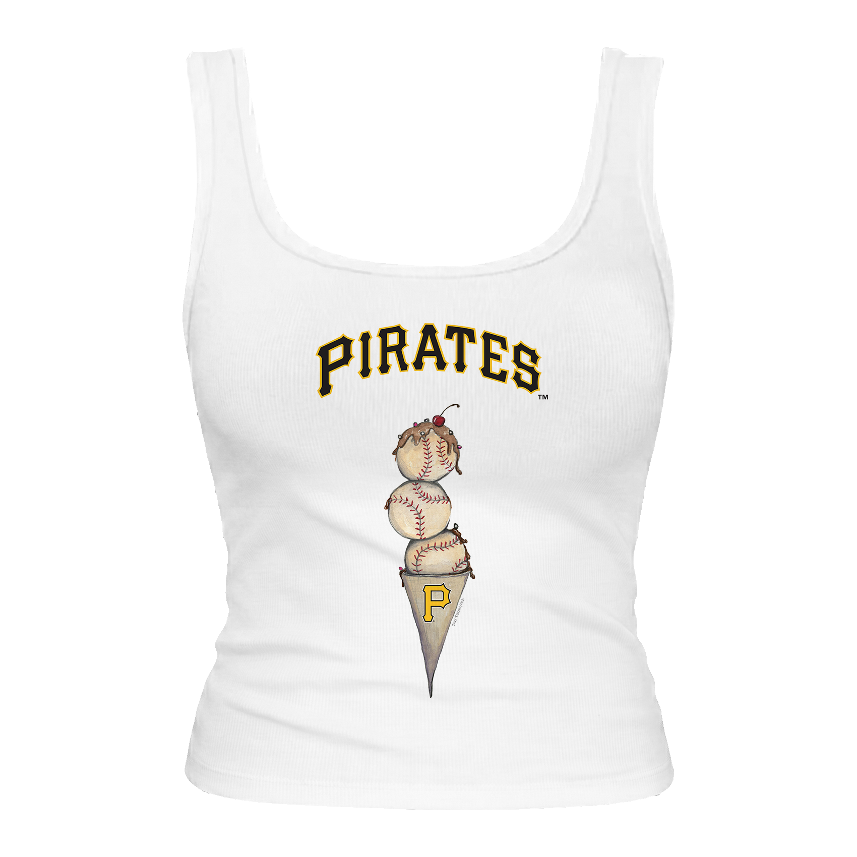Pittsburgh Pirates Triple Scoop Emmy Tank