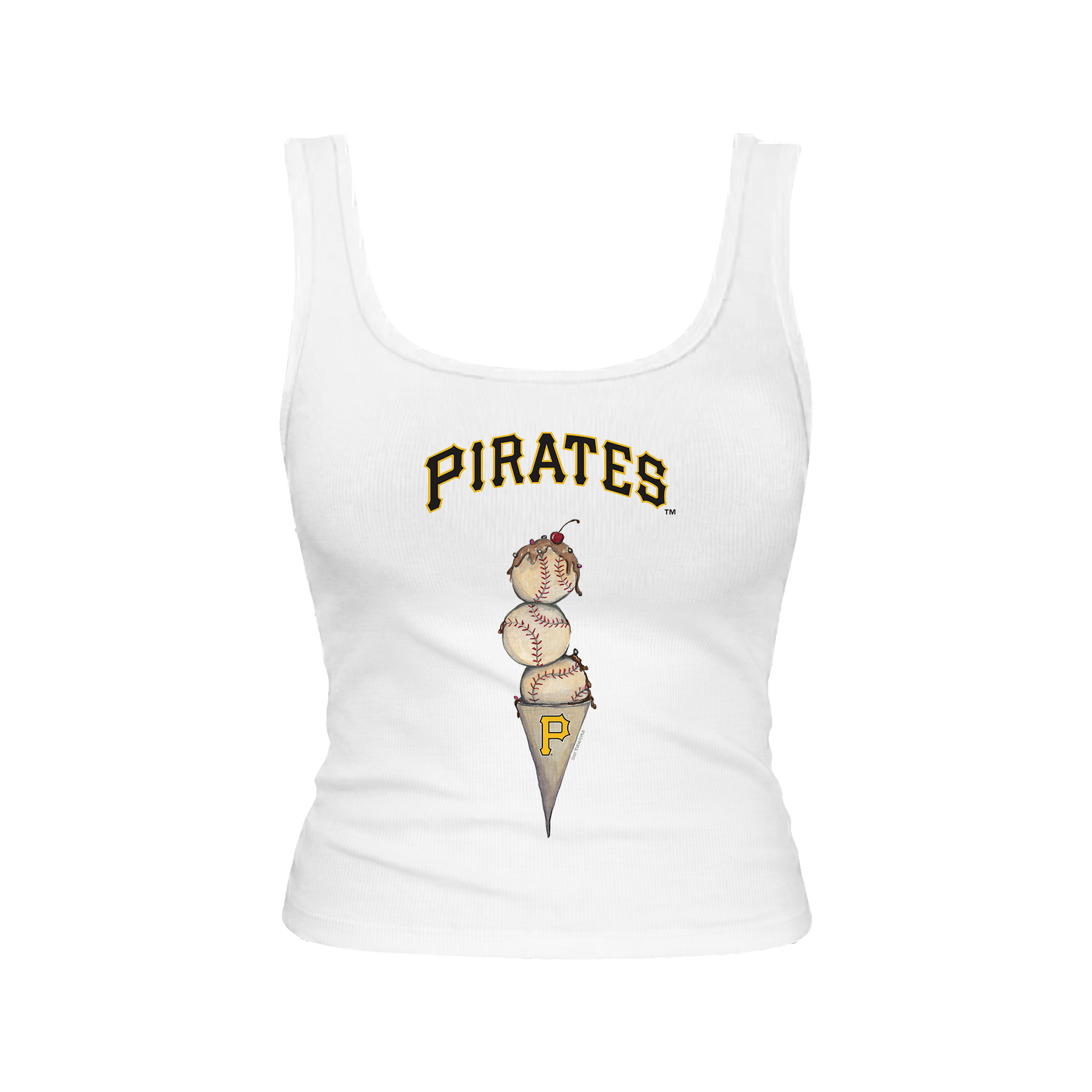 Pittsburgh Pirates Triple Scoop Emmy Tank