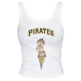 Pittsburgh Pirates Triple Scoop Ribbed Tank