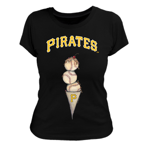 Pittsburgh Pirates Triple Scoop Women's Tee Shirt