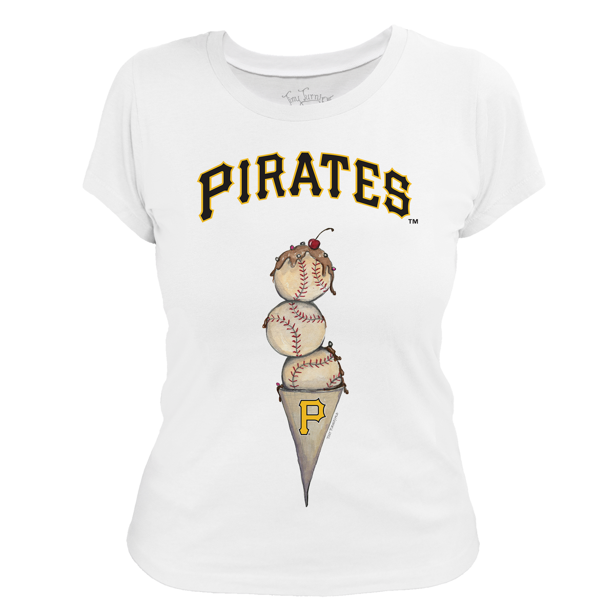 Pittsburgh Pirates Triple Scoop Women's Tee Shirt