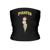 Pittsburgh Pirates Triple Scoop Tube Top - Tiny Turnip