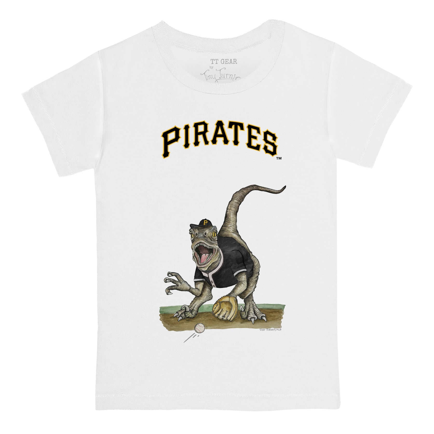 Pittsburgh Pirates Velociraptor Tee Shirt