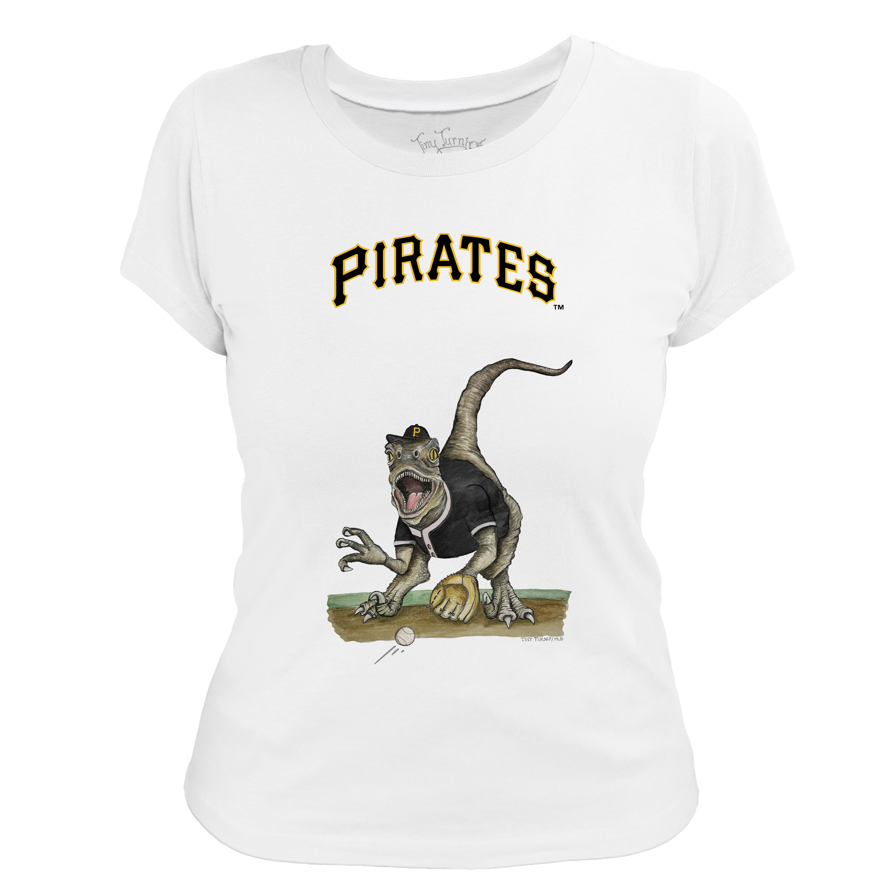 Pittsburgh Pirates Velociraptor Tee Shirt