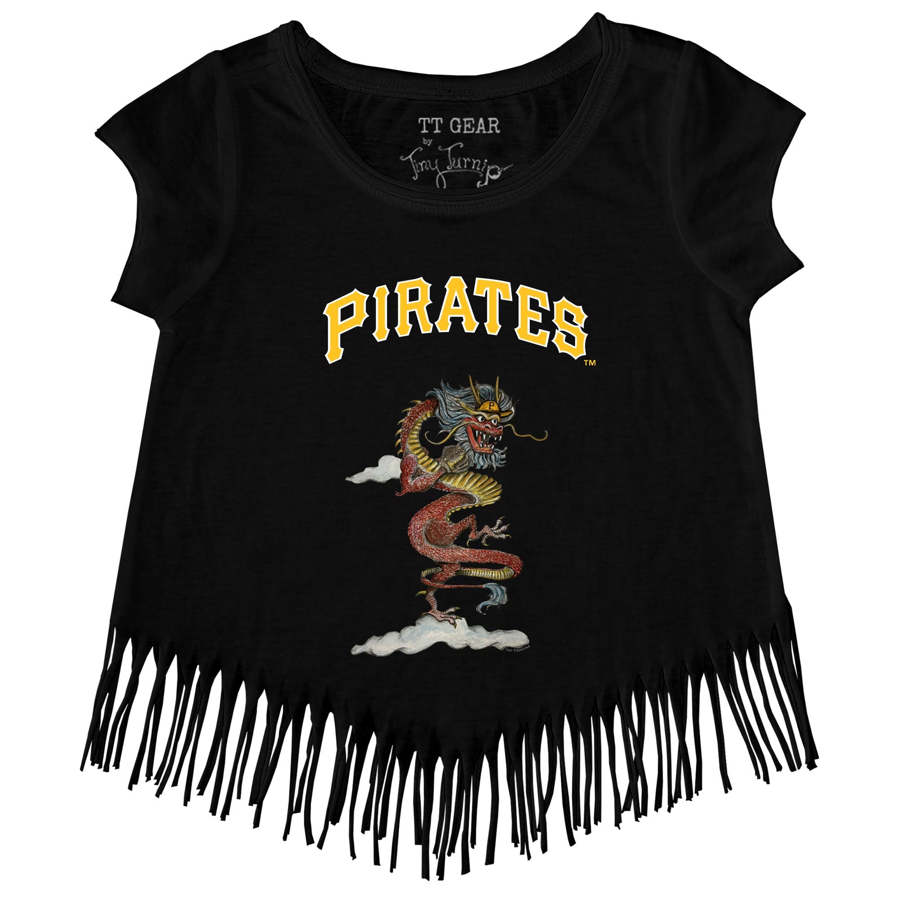 Pittsburgh Pirates 2024 Year of the Dragon Fringe Tee