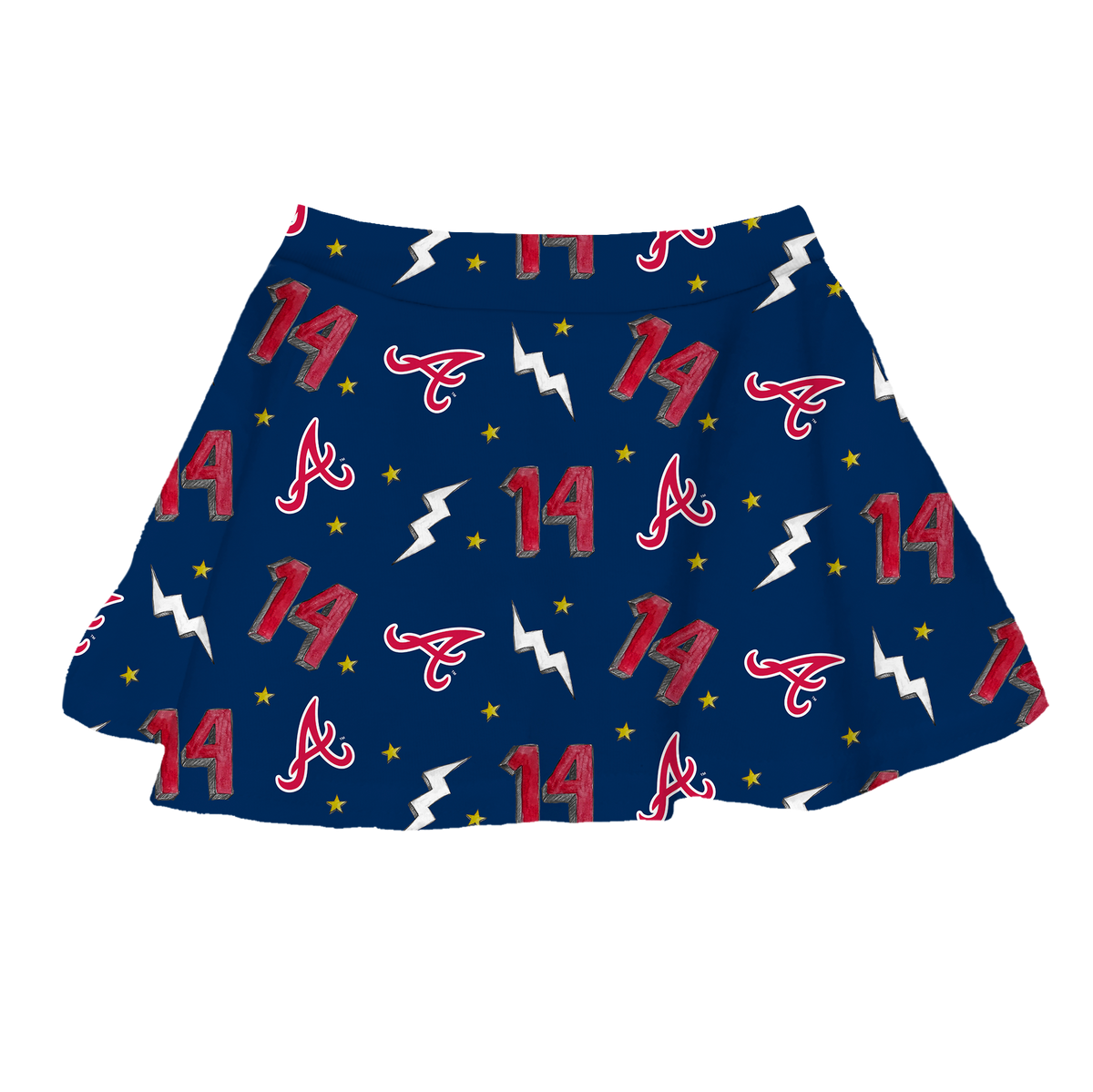 VIP Atlanta Braves Postseason '26 Skirt - Tiny Turnip