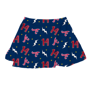 VIP Atlanta Braves Postseason '26 Skirt - Tiny Turnip