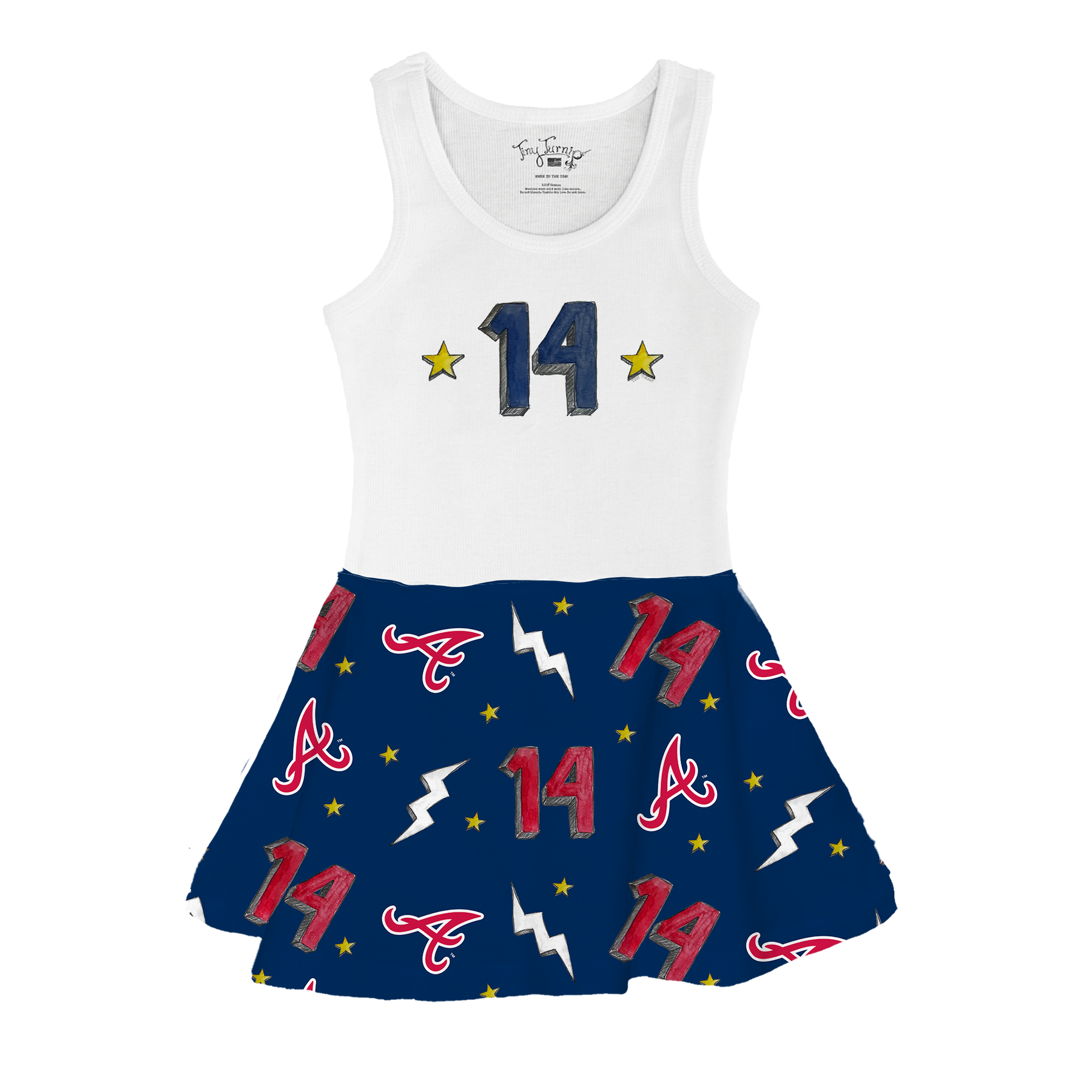 VIP Atlanta Braves Postseason '26 Tank Swing Dress