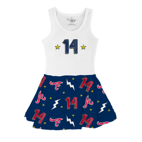 VIP Atlanta Braves Postseason '26 Tank Swing Dress