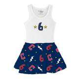 VIP Cleveland Guardians Postseason '26 Tank Swing Dress - Tiny Turnip