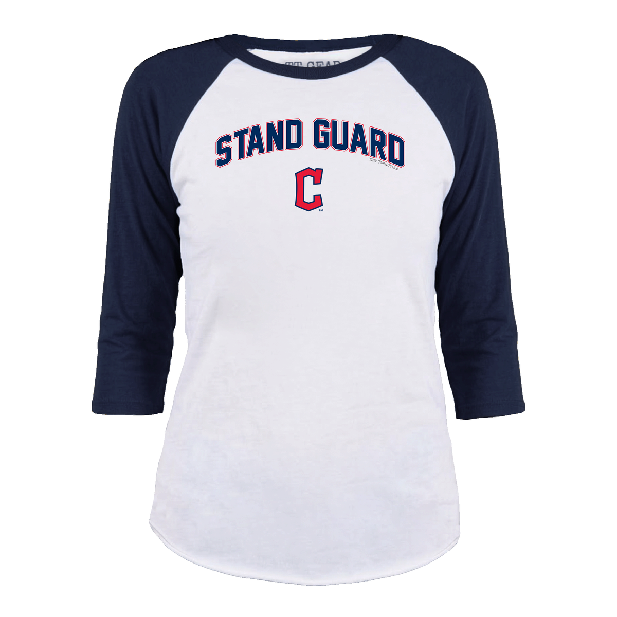 VIP Cleveland Guardians Postseason '26 Unisex 3/4 Sleeve Raglan - Tiny Turnip