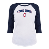 VIP Cleveland Guardians Postseason '26 Unisex 3/4 Sleeve Raglan - Tiny Turnip