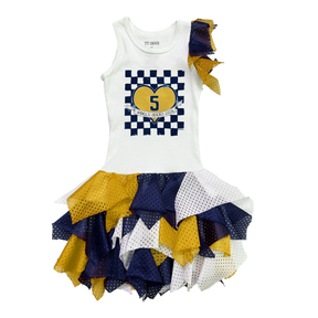 VIP Milwaukee Brewers Postseason '26 Falling Mesh Dress
