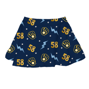 VIP Milwaukee Brewers Postseason '26 Skirt - Tiny Turnip