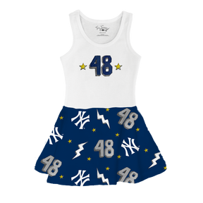 VIP New York Yankees Postseason '26 Tank Swing Dress - Tiny Turnip