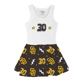 VIP San Diego Padres Postseason '26 Tank Swing Dress - Tiny Turnip
