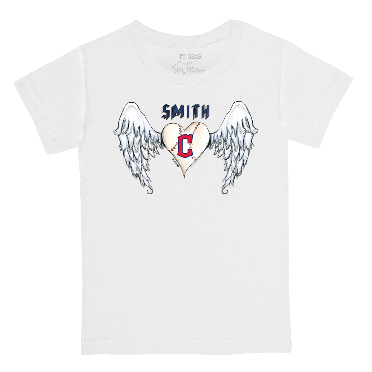 VIP Cleveland Guardians Postseason '26 Angel Wings Kid's Tee Shirt - Tiny Turnip