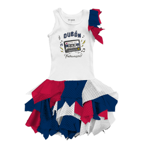 VIP Atlanta Braves Postseason '26 Falling Mesh Dress