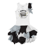 VIP Chicago White Sox Postseason '26 Falling Mesh Dress - Tiny Turnip