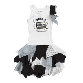 VIP Chicago White Sox Postseason '26 Falling Mesh Dress - Tiny Turnip