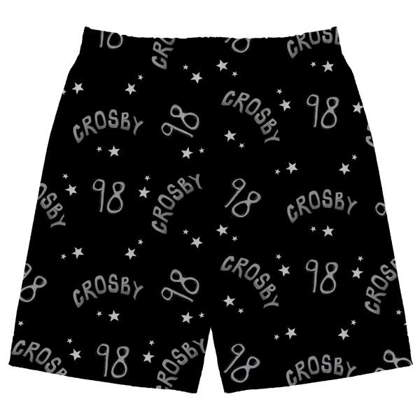 VIP Football: Doodle w/ Name, Number - Boy Shorts - Tiny Turnip