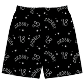 VIP Football: Doodle w/ Name, Number - Boy Shorts - Tiny Turnip