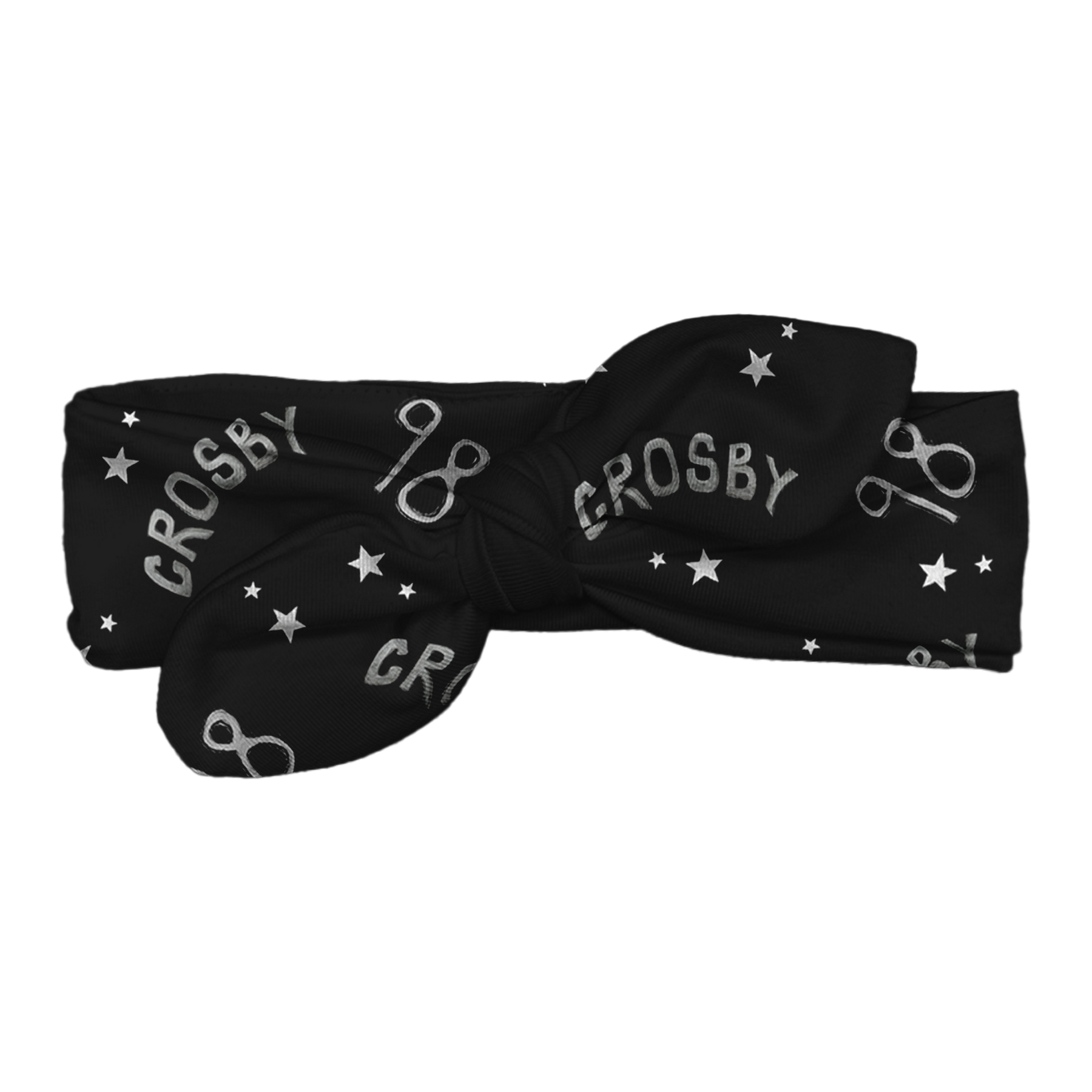 VIP Football: Doodle w/ Name, Number - Headband - Tiny Turnip