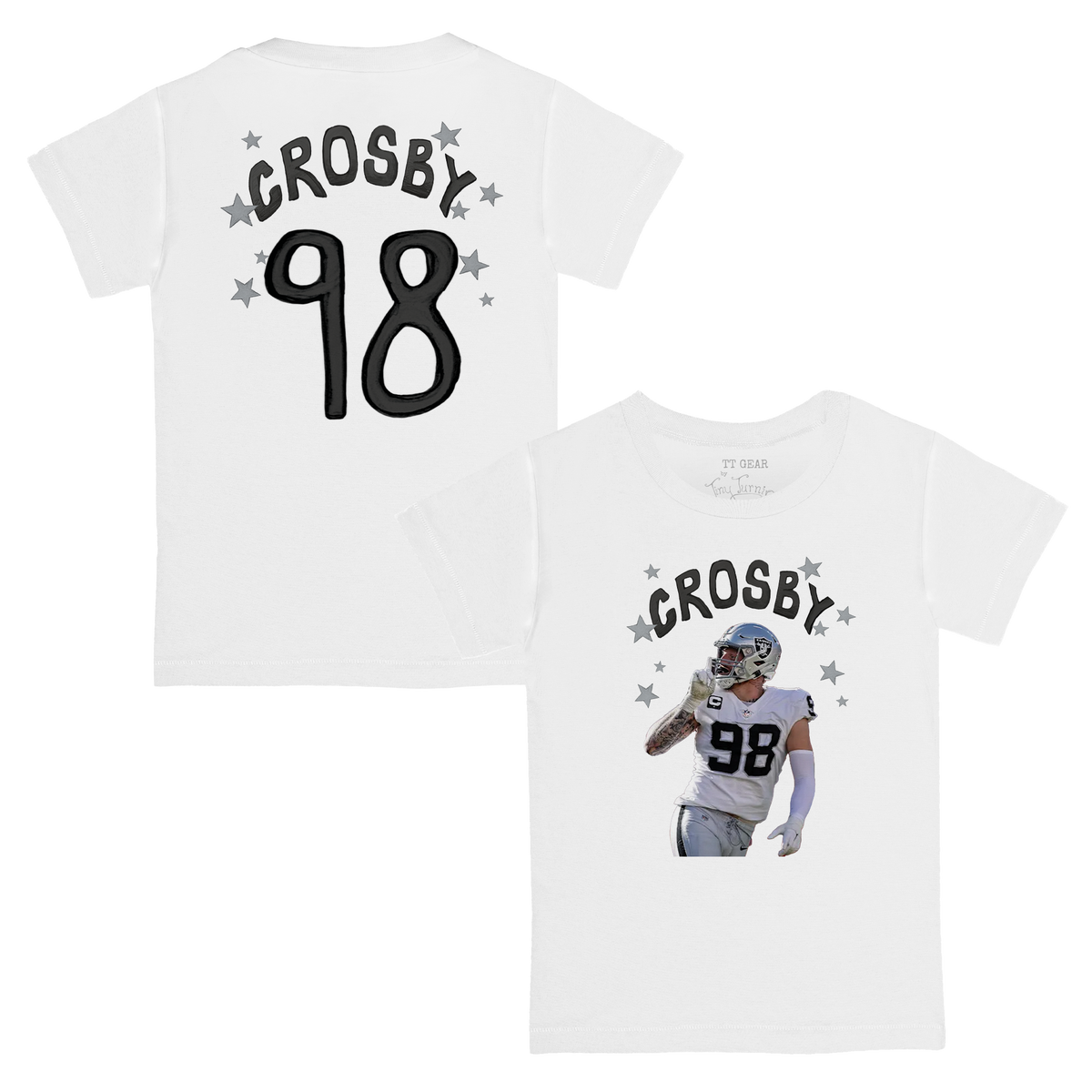 VIP Football: Doodle w/ Photo, Name, Number - Kid's Tee Shirt - Tiny Turnip