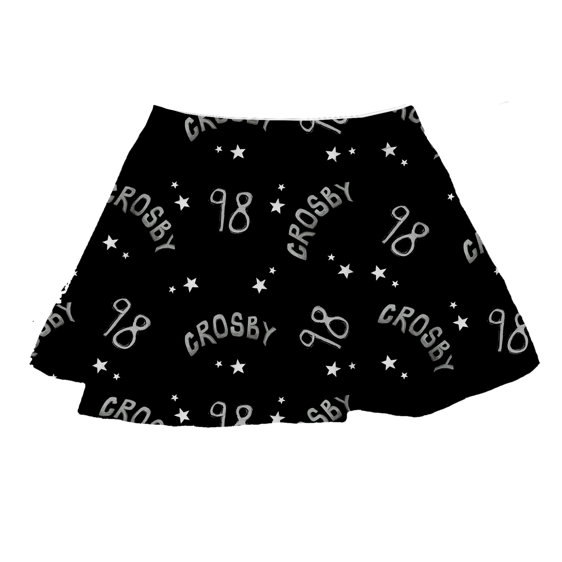 VIP Football: Doodle w/ Name, Number - Skirt - Tiny Turnip
