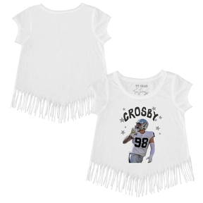 VIP Football: Doodle w/ Photo, Name, Number - Fringe Tee - Tiny Turnip