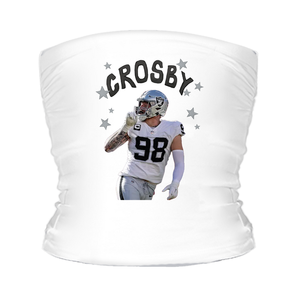 VIP Football: Doodle w/ Photo, Name, Number - Tube Top - Tiny Turnip