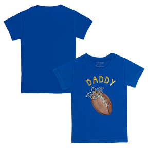 VIP Football: Football Tiara w/ Daddy - Kid's Tee Shirt - Tiny Turnip