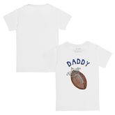 VIP Football: Football Tiara w/ Daddy - Kid's Tee Shirt - Tiny Turnip