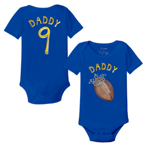 VIP Football: Football Tiara w/ Daddy - Short Sleeve Snapper - Tiny Turnip