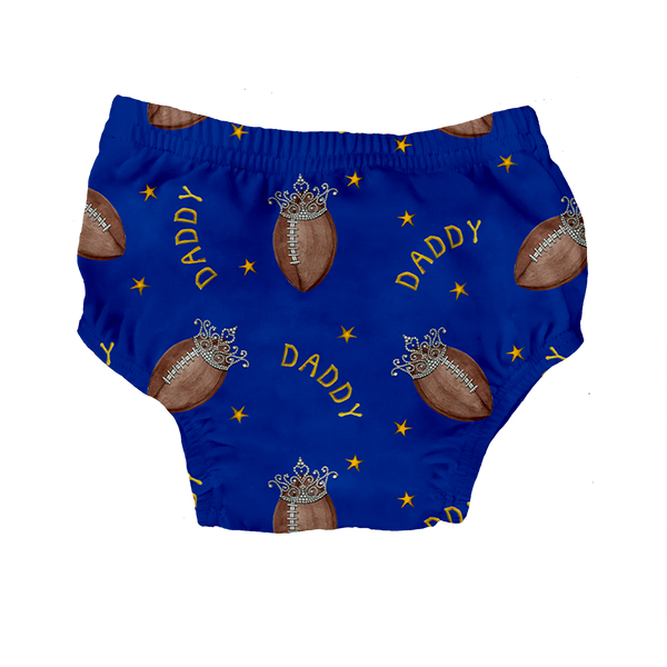 VIP Football: Football Tiara w/ Daddy - Bloomers - Tiny Turnip