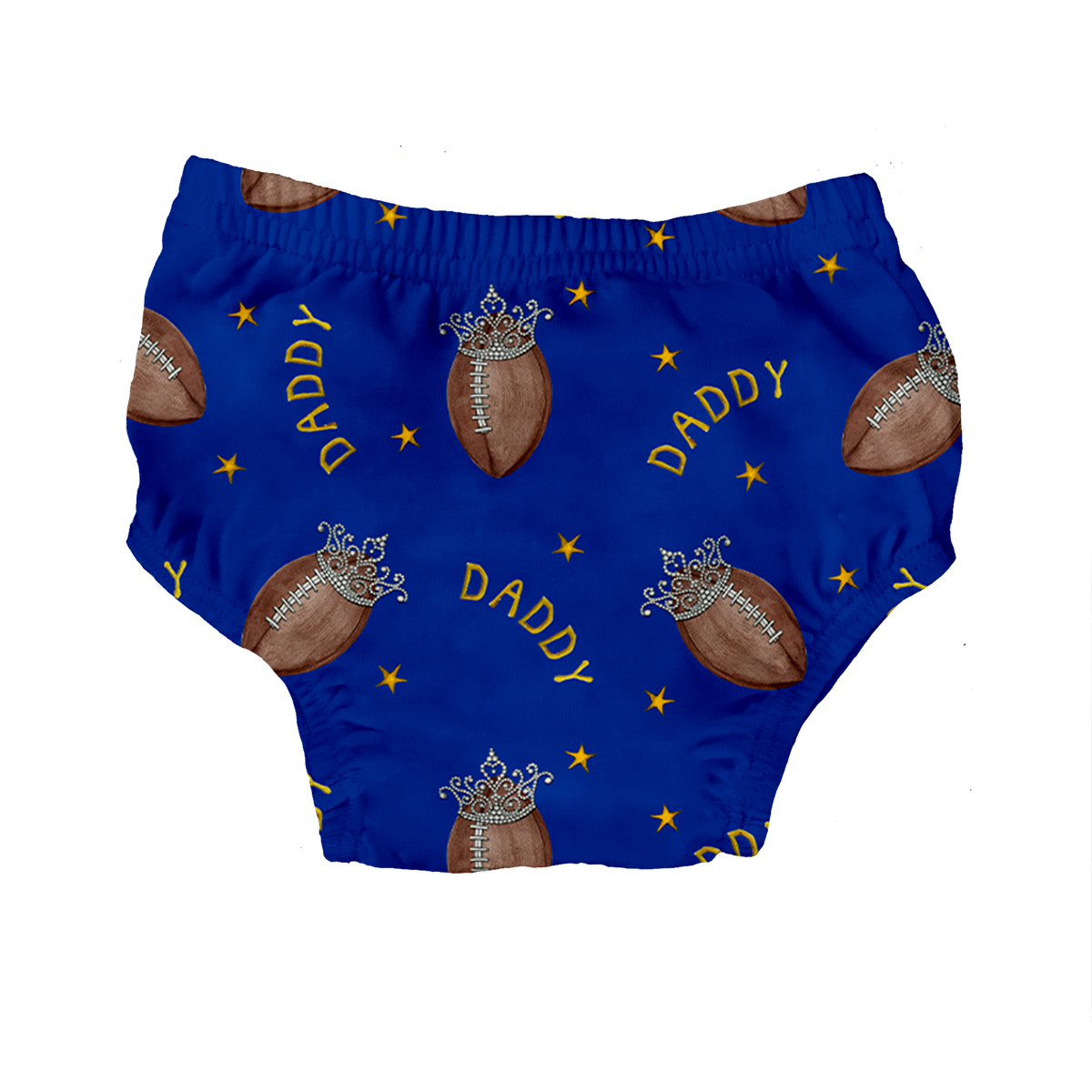 VIP Football: Football Tiara w/ Daddy - Bloomers - Tiny Turnip