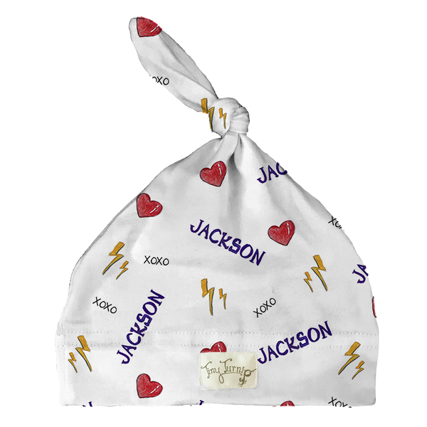 VIP I Heart Player w/ Name - Beanie - Tiny Turnip