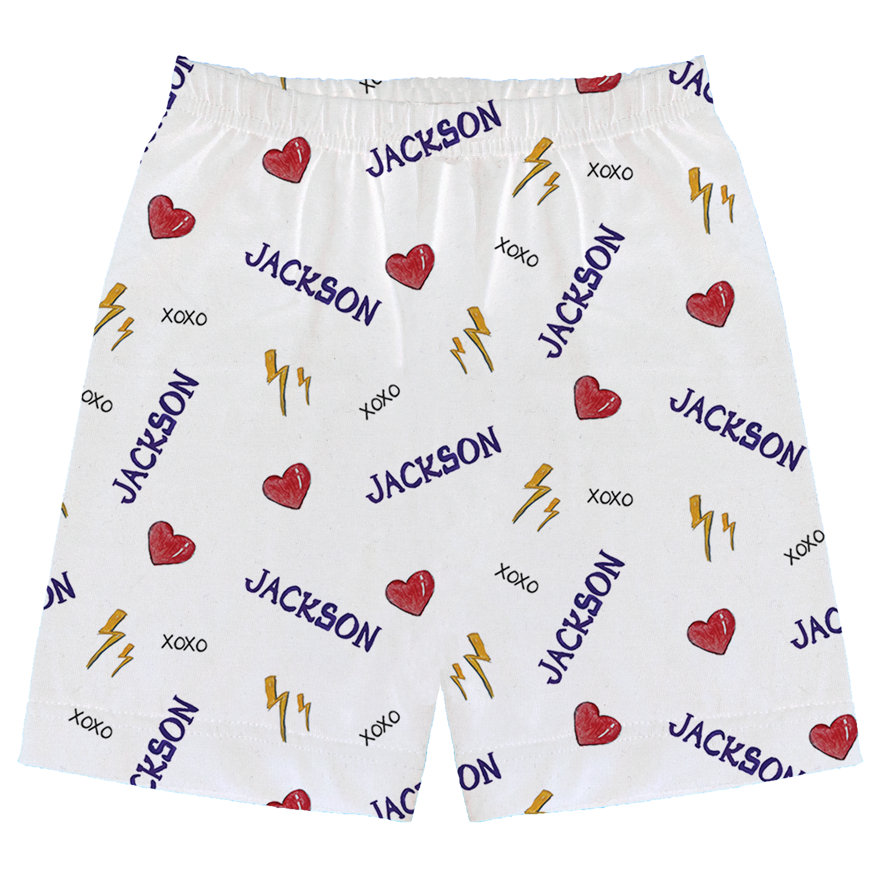 VIP I Heart Player w/ Name - Boy Shorts - Tiny Turnip