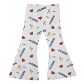 VIP I Heart Player w/ Name - Flare Pants - Tiny Turnip