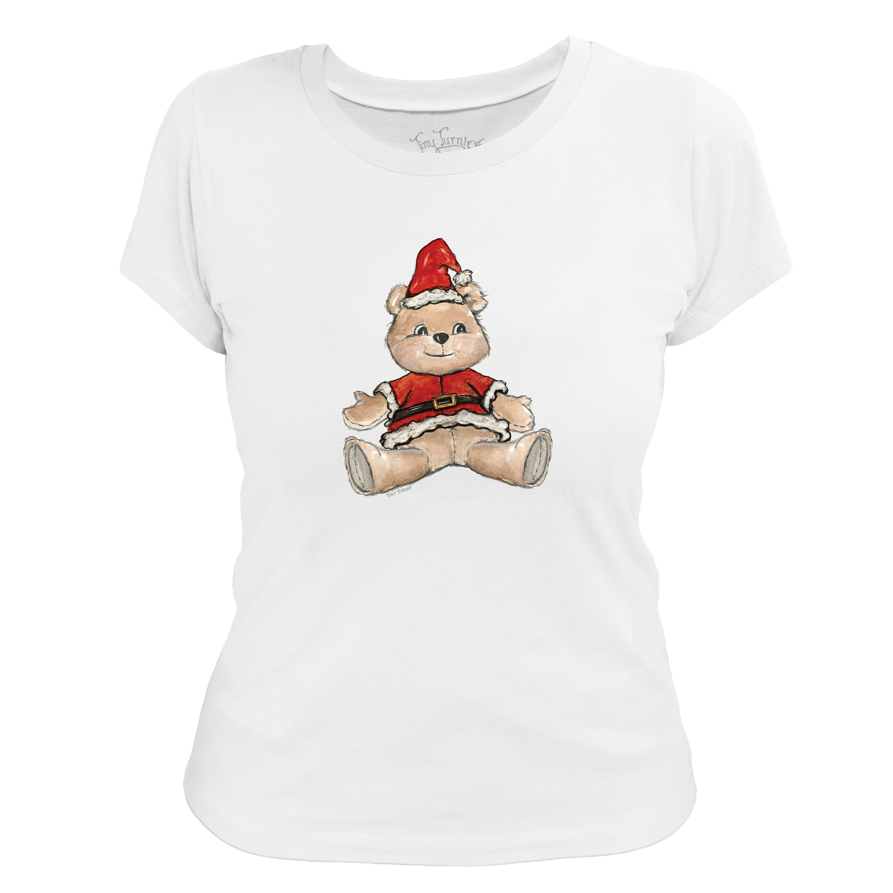Santa Teddy Women's Tee Shirt