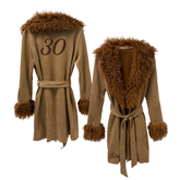 VIP San Diego Padres Postseason '26 Foxy Faux Suede Jacket