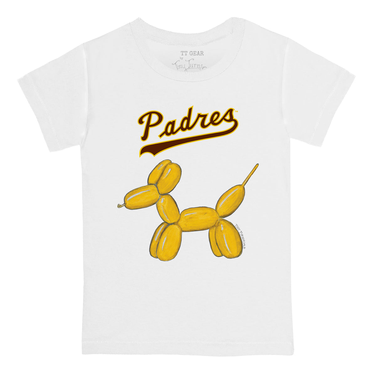 San Diego Padres Balloon Dog Tee Shirt