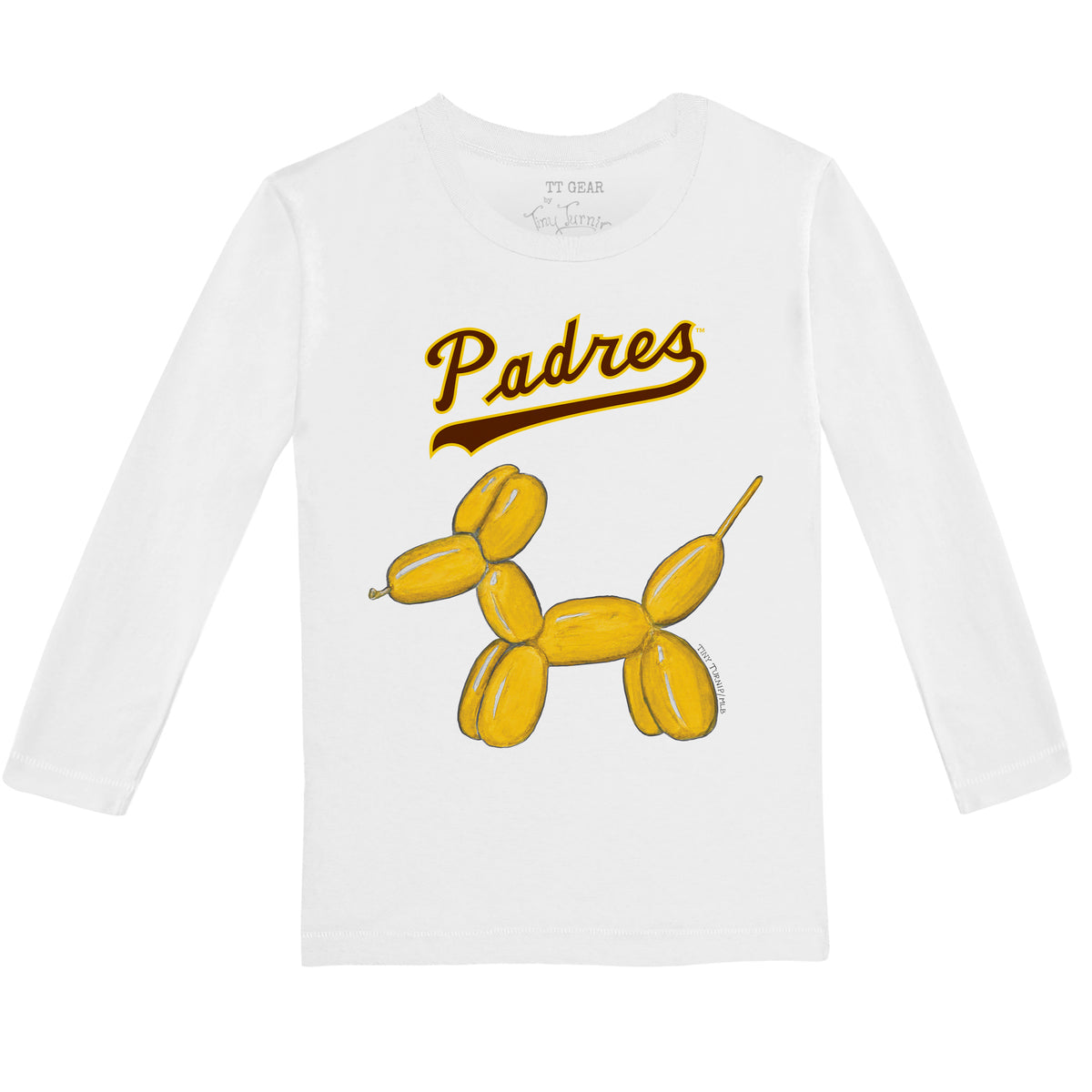 San Diego Padres Balloon Dog Long-Sleeve Tee Shirt