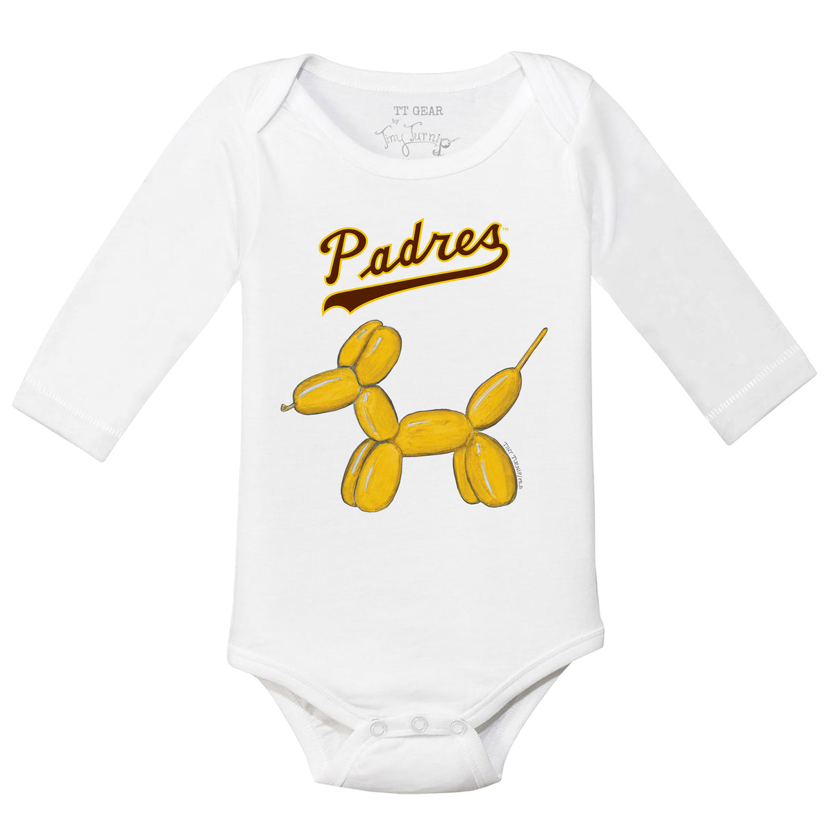 San Diego Padres Balloon Dog Long Sleeve Snapper