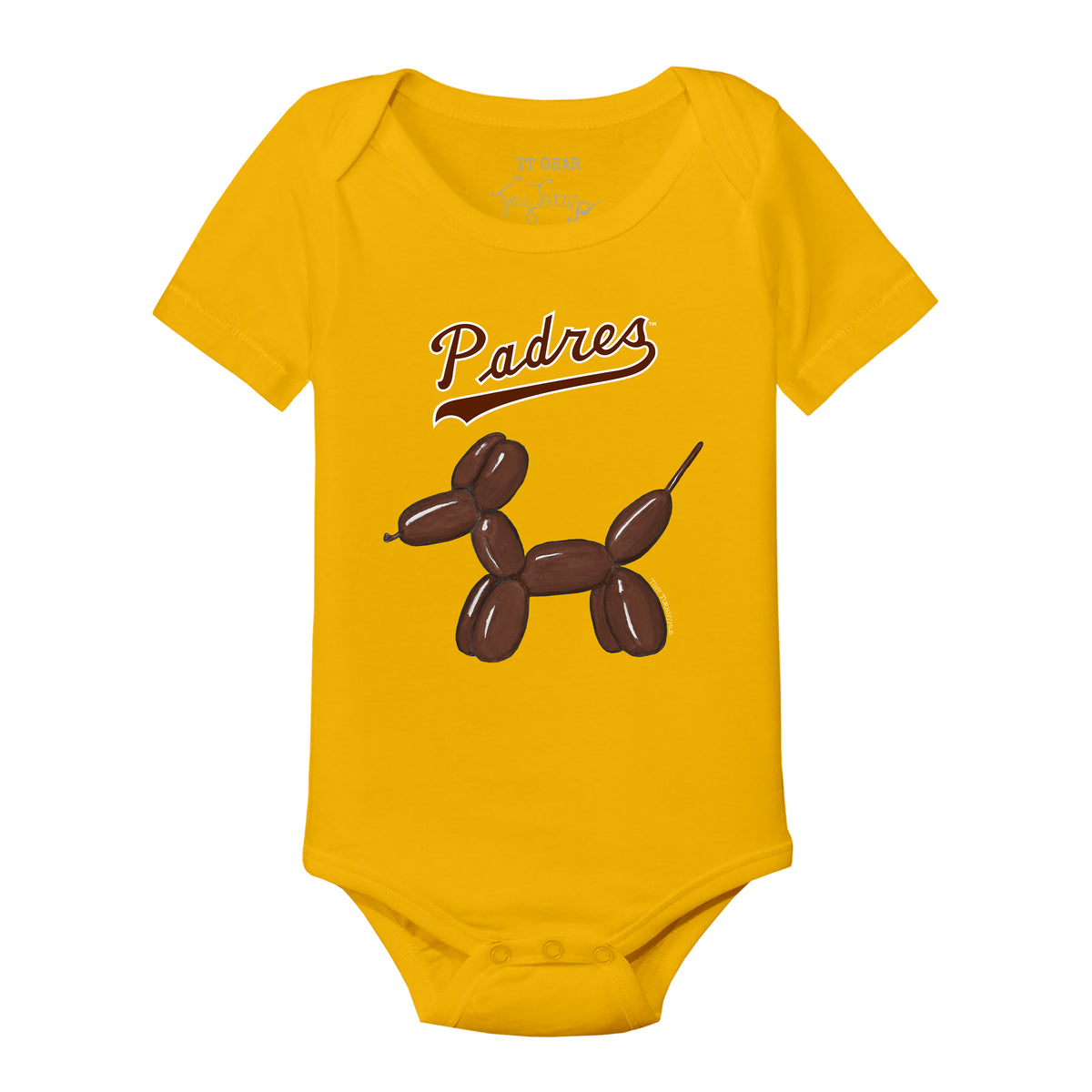 San Diego Padres Balloon Dog Short Sleeve Snapper