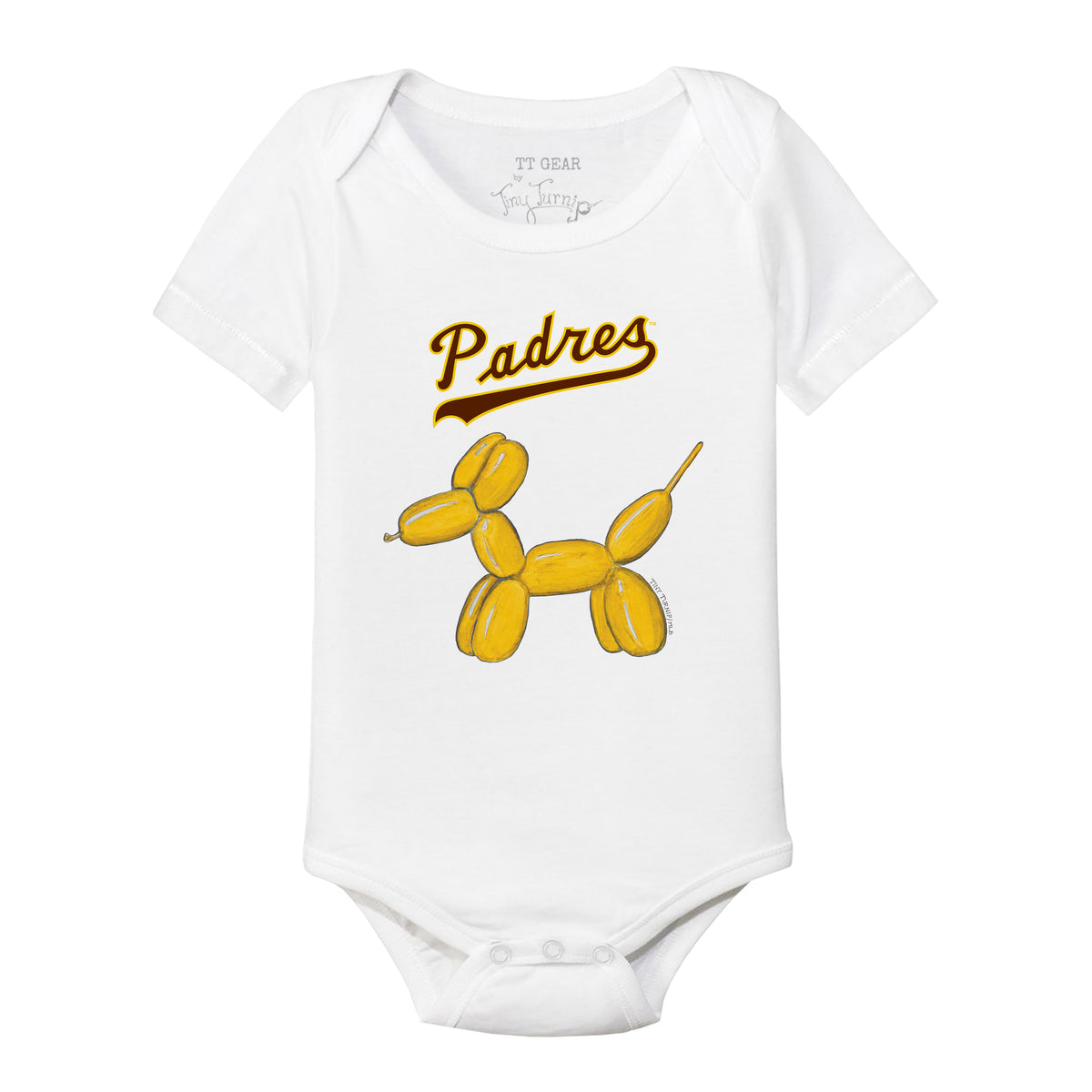 San Diego Padres Balloon Dog Short Sleeve Snapper