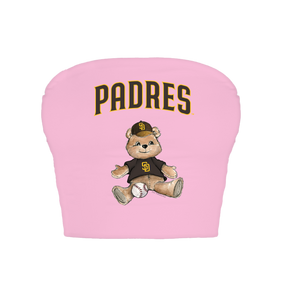 San Diego Padres Teddy Crop Tube Top