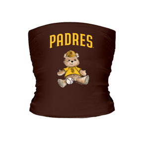 San Diego Padres Teddy Tube Top - Tiny Turnip